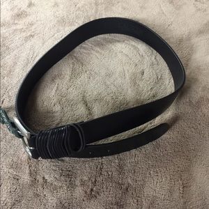 Medium Leather Belt by Lauren Ralph Lauren